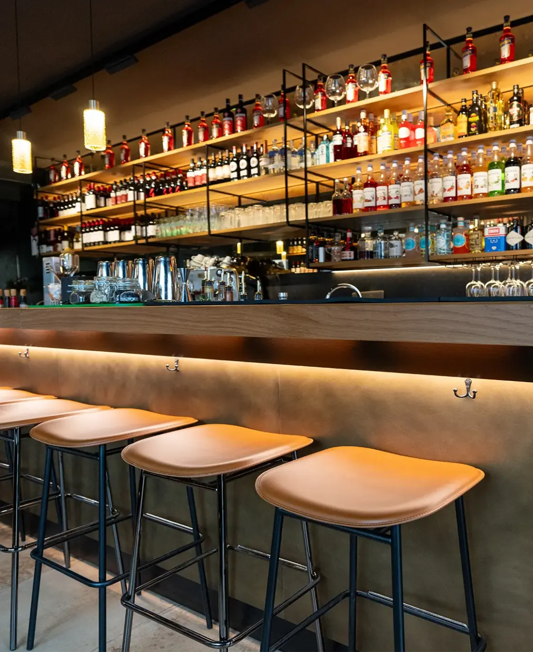 Bar-Atmosphäre im Calice